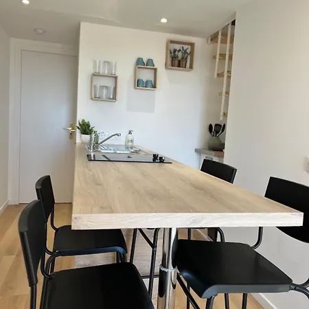 Le Nid D Azur Duplex Vue Centre 昂蒂布