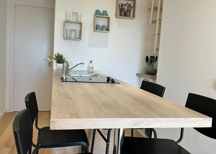 Le Nid D Azur Duplex Vue Centre أنتيب